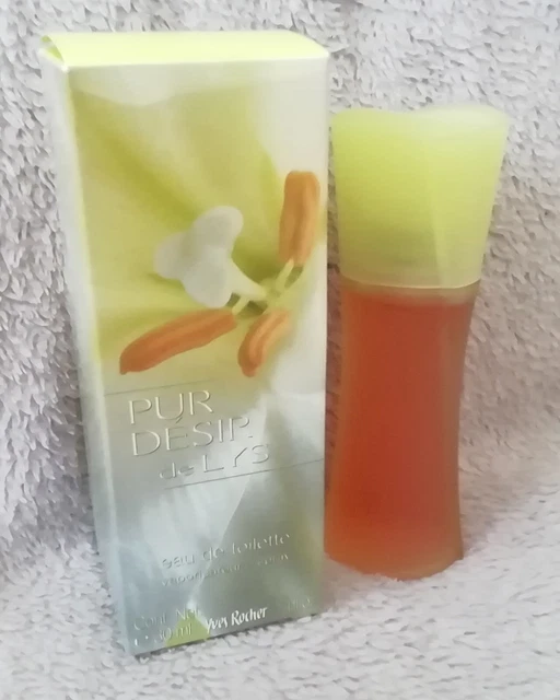 Eau De Toilette Yves Rocher Pure Désir De Lys - 60 Ml - Neuf (origine Inde)