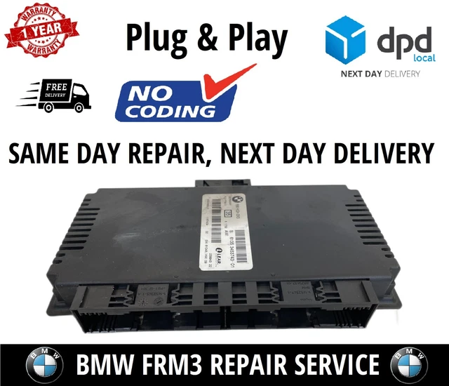 BMW FRM3 FRM3R Repair Service Footwell Module Fix Plug & Play E70 E87
