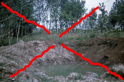 1944-84 Agfa-COLOR-colore dia-90 Panzer Grenadier-Division-ITALIA-CON ARCE 