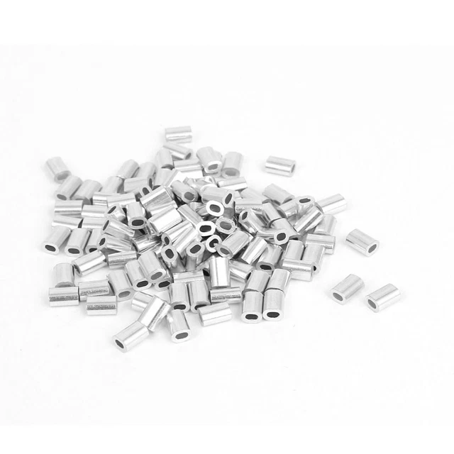 100 pz tubo da pesca 0,8/1,0/1,2/1,5/2,0/3,0 mm