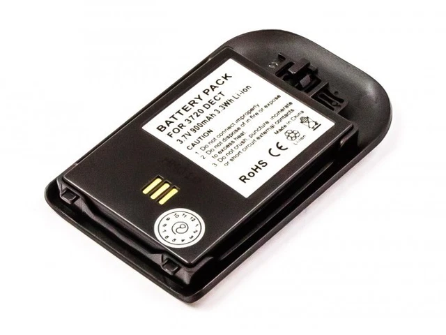 CELLONIC Batterie 650mAh 3.6V Pour Ascom D43, Mitel 5613, Avaya DECT 3730 - Compatible Multiple