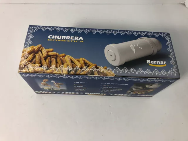 Churrera Churro Maker with Hollow Churro Nozzle. by Bernar NEW IN BOX