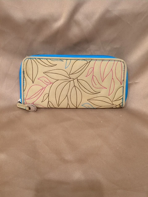 Travelon Embroidered RFID Blocking Safe ID Wallet