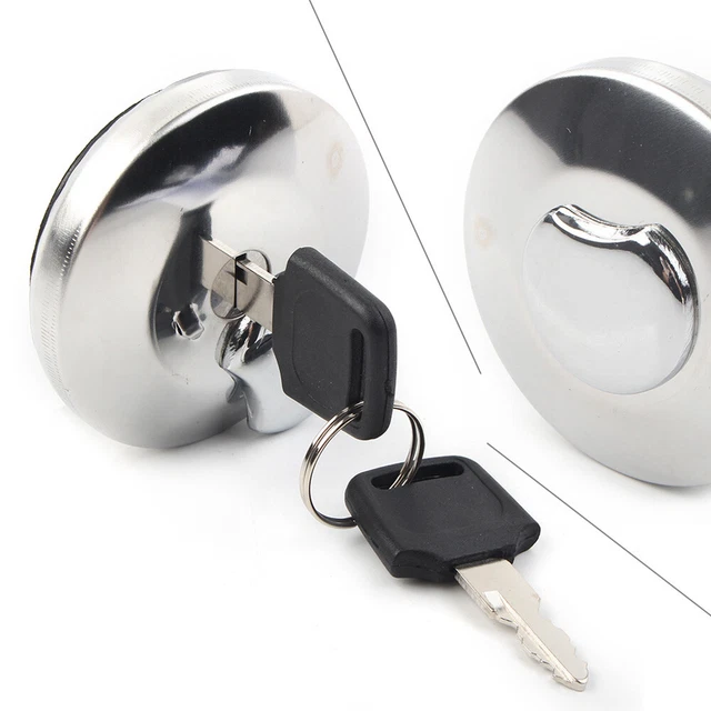 thumbnail image 2 of Toyota Tundra Chevy Series Fuel Tank Cap With Keys Locking Gas Cap - Waterproof Fuel Tank Cover With Keys Compatible With Toyota Chevy Models Waterproof Gas Cover 2 of 13