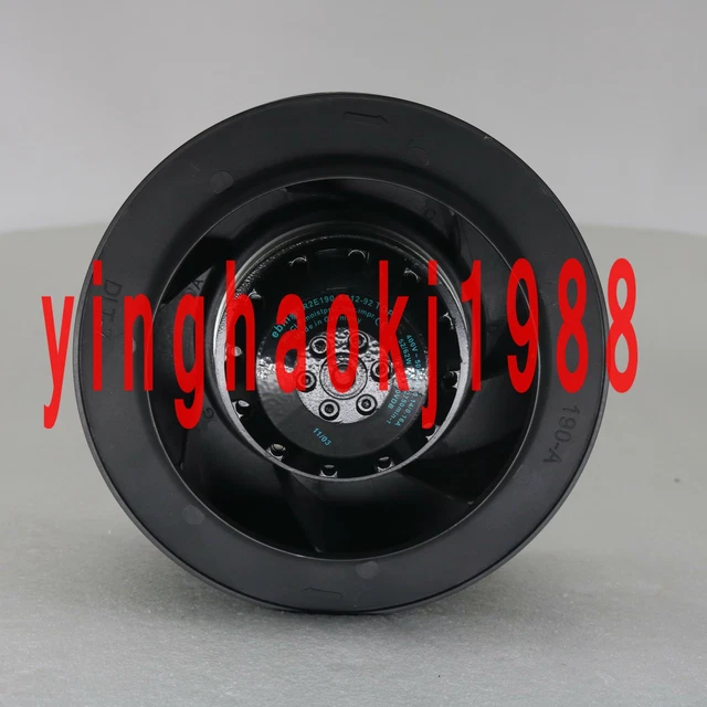 Ventilatore Centrifugo R2D190-AC22-12 &ndash; 400V 50Hz 56-73W &ndash; Nuovo