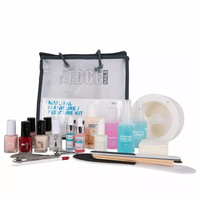 The Edge Nails Naturel Manucure Et Pédicure Kit Nail Vernis Starter Entraînement