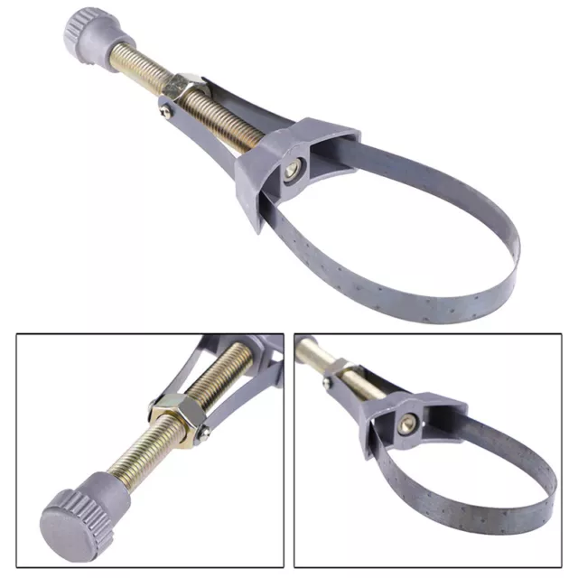 1 pz rimozione filtro olio auto alluminio cinghia utensile metallo chiave diametro regolazione H7