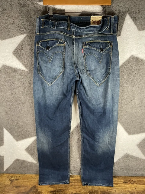 LEVIS 503 LOOSE straight mid blue Fade Men s Jeans Size W32 L34 Casual. 37.99 PicClick UK