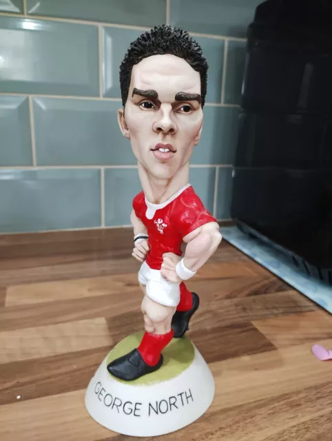 George North Limited Edition Signed Wales Lions Ospreys Rugby Grogg Rare