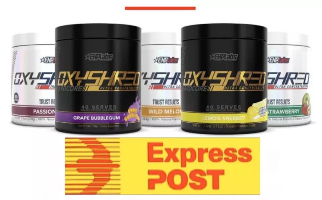 Ehplabs Oxyshred Ehp Labs Oxy Shred Strawberry Margarita Fast Free Express Post