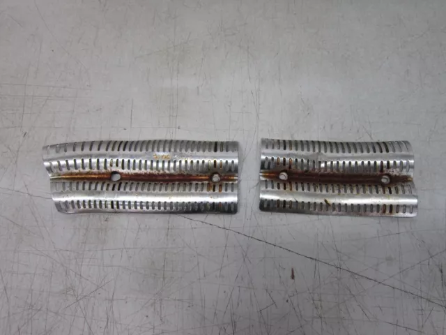 1965-68 Honda CL77 Scrambler Exhaust Pipe Heat Shields