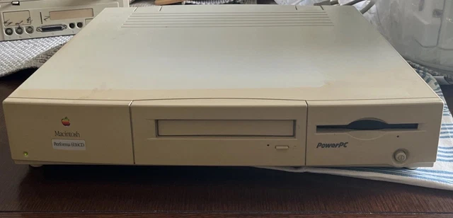 VINTAGE APPLE POWER Macintosh 6100/60 M1596 Not Tested
