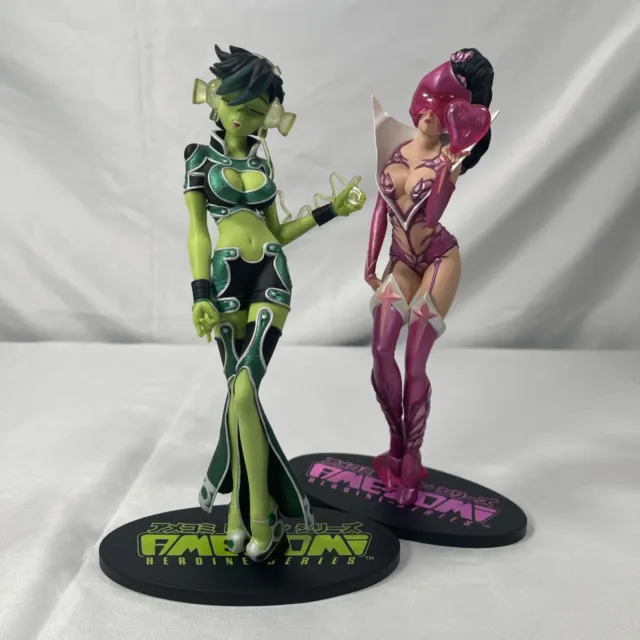 DC Direct Ame-Comi Heroine Series Star Sapphire and Jade 9" PVC Statue DC Comics