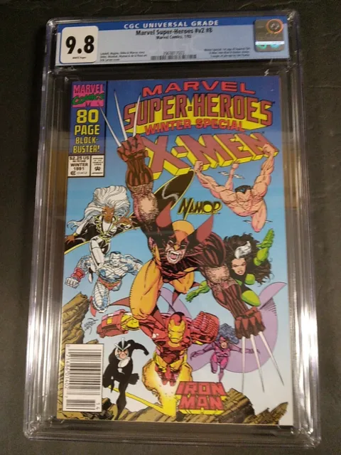 Marvel Super-Heroes #v2 #8 CGC 9.8 Newsstand