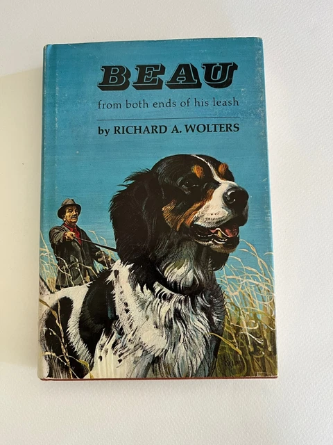 BEAU FROM BOTH ENDS OF HIS LEASH ~ Richard Wolters ~ 1st ~ ENGLISH SETTER dog