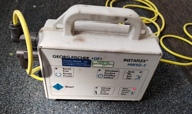 +Gf+ George Fischer Hwsg-2 Instaflex Elektrofusionseinheit Brutsch Pvc Rohrfusion