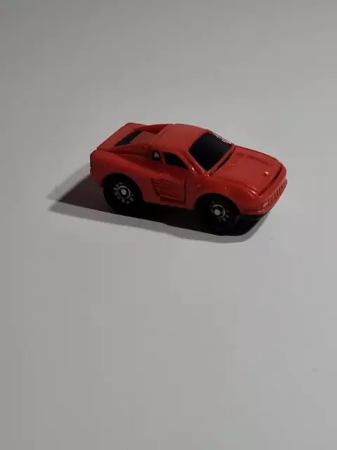 Galoob Micro Machines Deluxe Series Red Ferrari Testarossa Sports Car