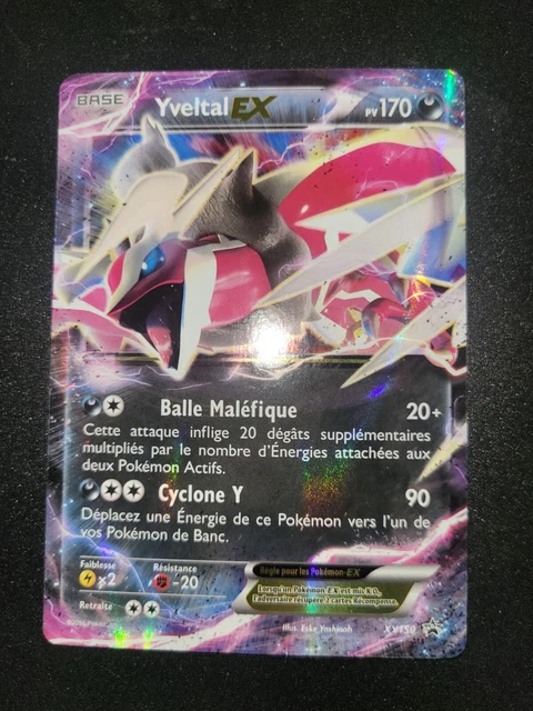 CARTE POKÉMON YVELTAL EX XY150 Promo Français - LP - FR EUR 1,00