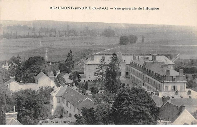 95 - BEAUMONT SUR OISE - SAN44355 - Vue générale de l'Hospice