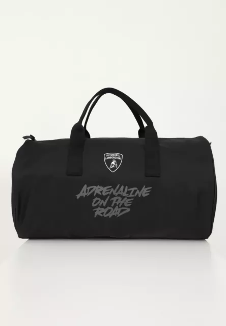 AUTOMOBILI LAMBORGHINI Sport Bag Uomo Nero  Sport bag Lamborghini nero uomo spor