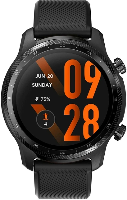 Ticwatch Pro 3 Ultra GPS Smartwatch Men Qualcomm 4100 Mobvoi Dual Process