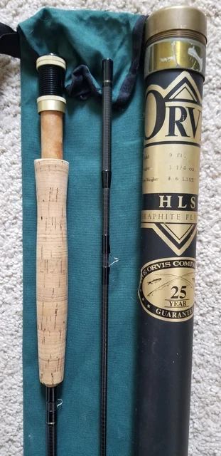 ORVIS Graphite Western 9' 3 1/4oz （5） ORVIS GRAPHITE WESTERN 9' 3 1/4oz Fly Rod Fishing $168.00