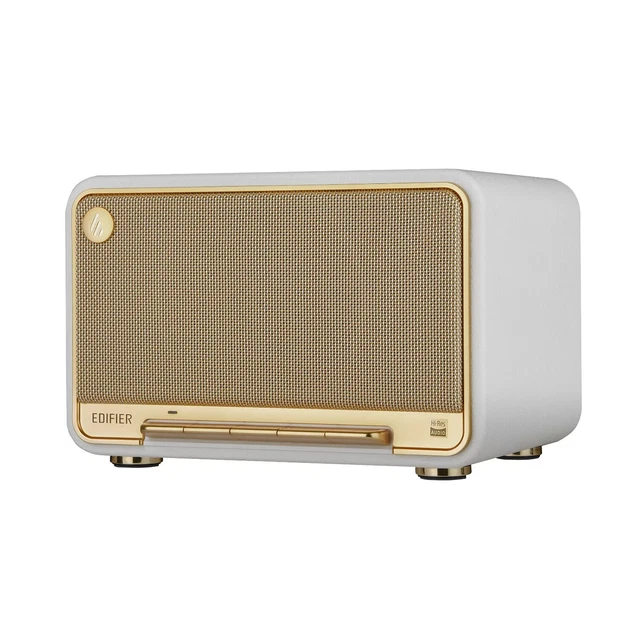 Edifier Retro EDIFIER D32 TABLETOP Retro Bluetooth Speaker Hi-Fi Hi-Res Audio 60W RMS ...