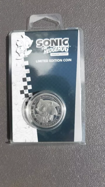 "Sonic The Hedgehog" Limited Edition Coin Silver