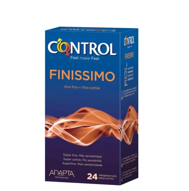 Control Finissimo Preservativos 24 Unidades Envío Discreto 24H