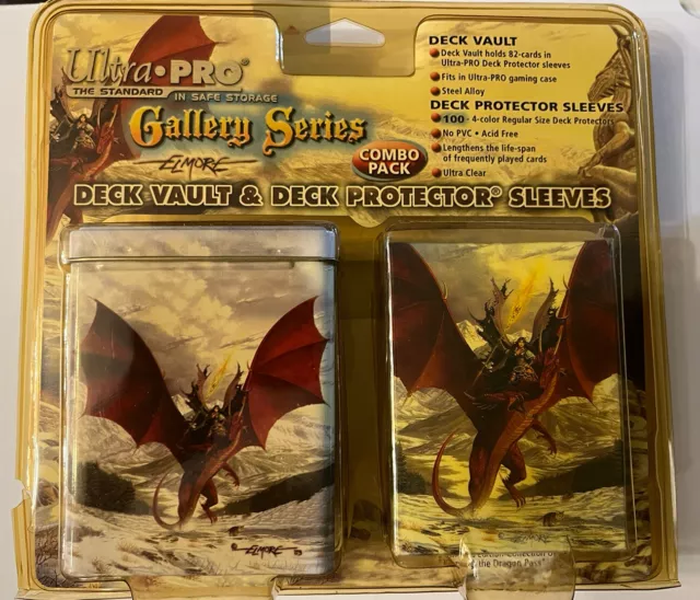 Ultra Pro Deck Vault 100 Protector Sleeves Easley Red Dragon