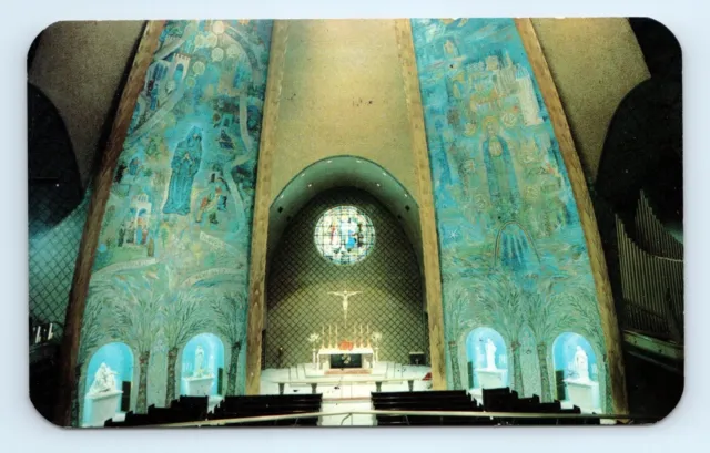 Saint Marys College Church Loretto Notre Dame IN Postcard