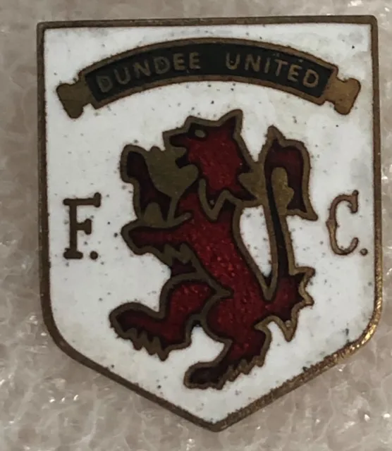 Scotland Football Fussball Badge Abzeichen Brosche Brooch Dundee United F.c.