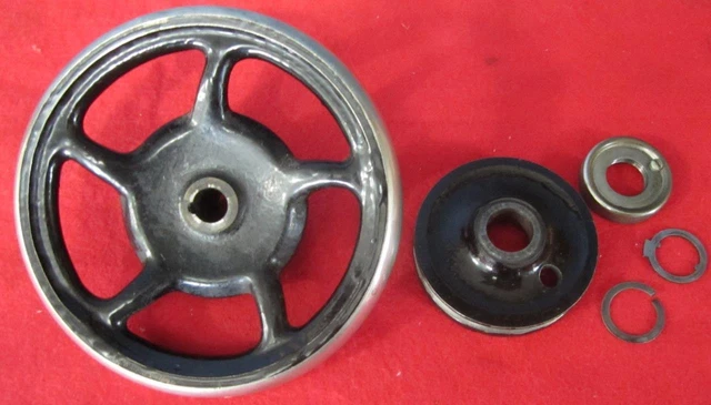 Vintage Wheeler & Wilson D9 Sewing Machine Drive Wheel Nice Shape