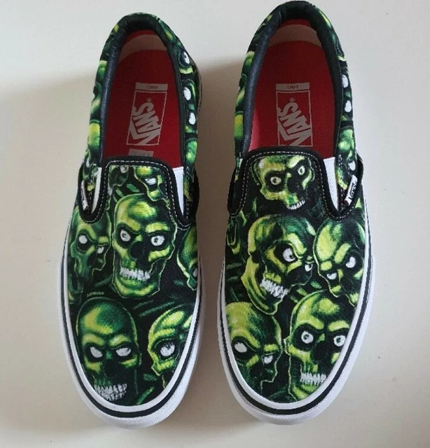 SS18 SUPREME X Vans Skull Pile Slip-On Pro US 8 UK 7 EU 40.5 Glow in the  dark! £265.00 - PicClick UK