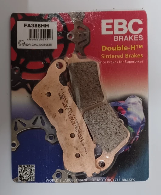 EBC Brake Pads FA388HH (Gold) For Honda CBF 1000 ABS Model 2006-2010