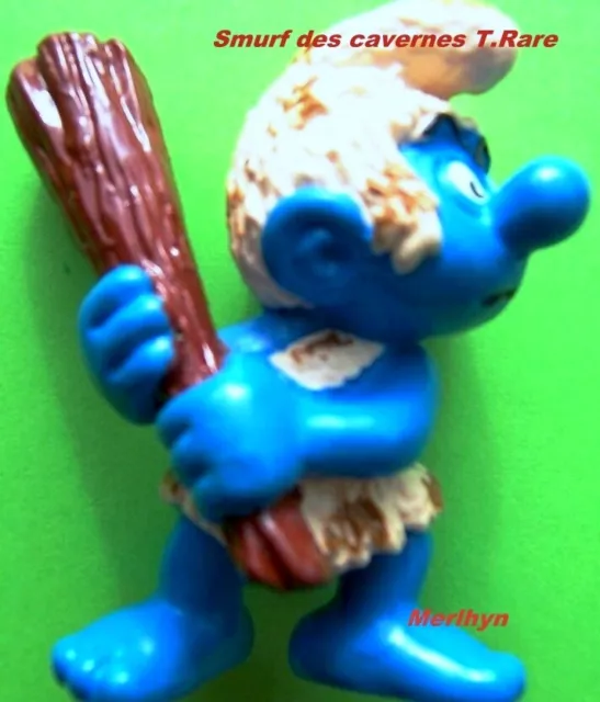 20428 Schtroumpf des cavernes smurf  pitufo puffo puffi  schtroumpfette TBE