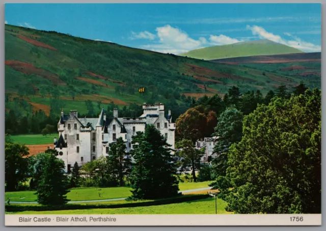 Blair Castle Blair Atholl Perthshire Scotland Postcard