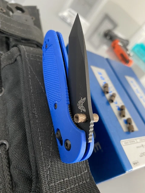 1x Stud - Bronze Fade GRIP Thumb Stud - Black Eye / Fits Benchmade Crooked River