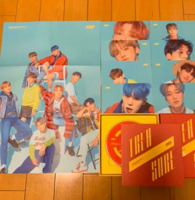 ATEEZ TREASURE EP.3:One To All ILLUSION VER. CD set No photocard