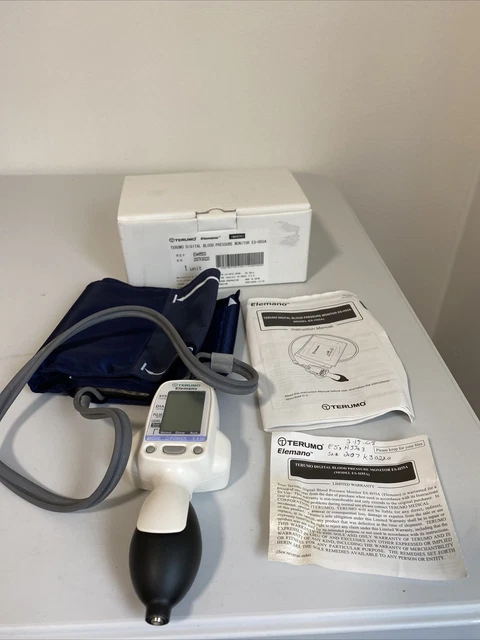 Terumo ES-H55A Elemano Digital Blood Pressure Monitor Portable RARE