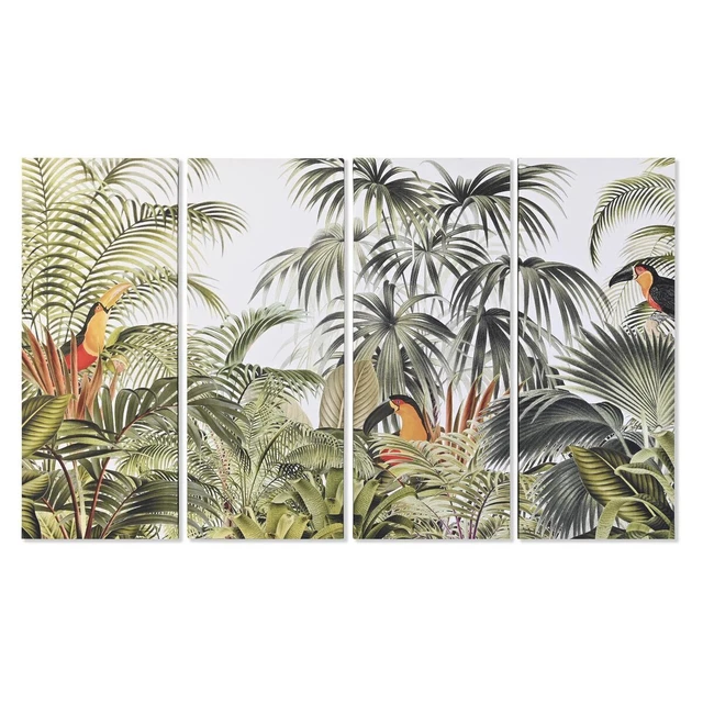 Cadre DKD Home Decor Tropical [160 x 3,8 x 100 cm]