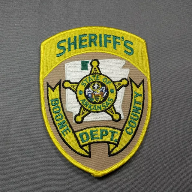 Boone County Sheriff's Department State of Arkansas AR 5.25" Shoulder Patch