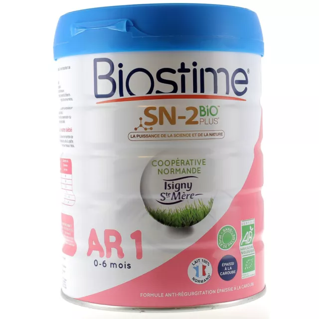 Biostime SN-2 Bio Plus Anti-Régurgitations 1er Âge de 0 à 6 Mois 800 Grammes