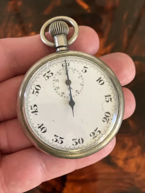 Chronomètre Montre de Poche Gousset XIX ème Siècle Antique Pocket Watch