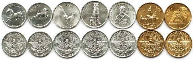 Nagorny Karabakh 7 coins set 2004 (#488)