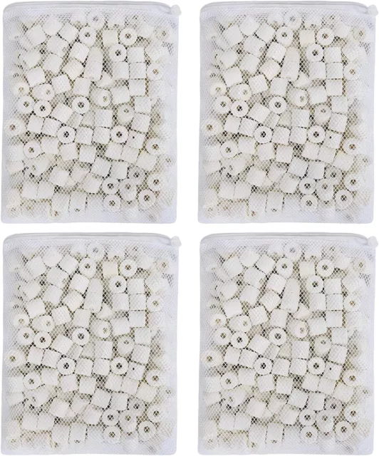 0.9lb Biological Bacteria Ceramic Rings for Aquarium Fish Tank Canister Filter