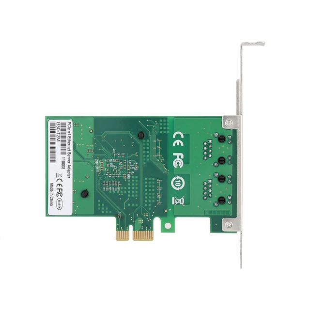Carte Réseau PCIe 2 Ports SFP Fibre LC - Intel I350AM2 Dual Gigabit Ethernet - KALEA-INFORMATIQUE