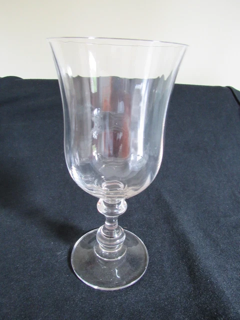 Mikasa Clear Crystal Glass French Countryside Water goblet