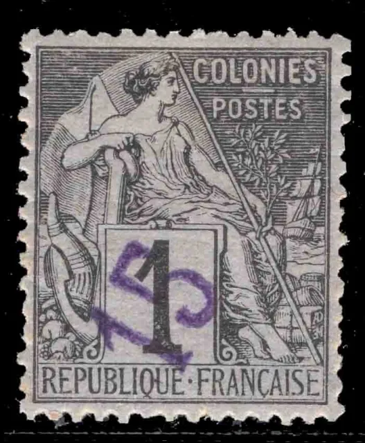 Momen: French Colonies Diego Suarez Sc #1 1890 Mint Og H Lot #66054