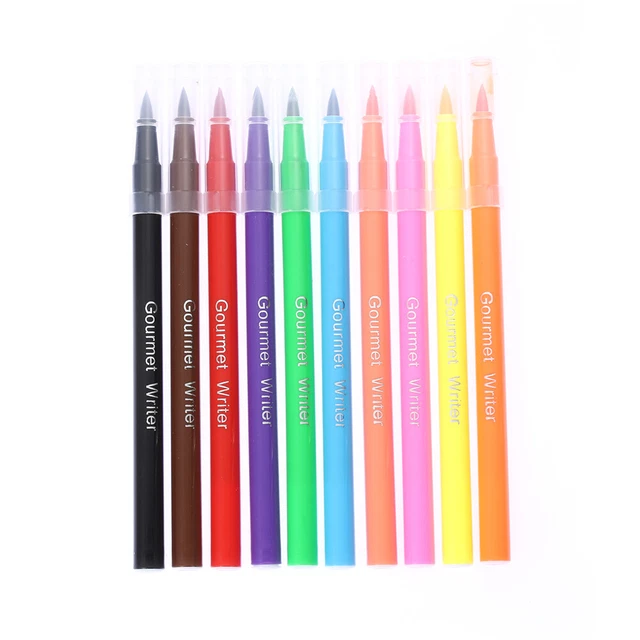 DIY Draw Tool Fondant Pigment Pen Food Coloring Drawing Cake Brush
